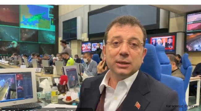 Ekrem İmamoğlu İstanbul'un Son Yol Durumu ile ilgili açıklama yaptı