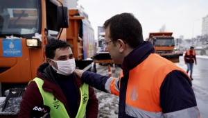 Ekrem İmamoğlu İstanbul'un yol emekçilerine teşekkür etti 