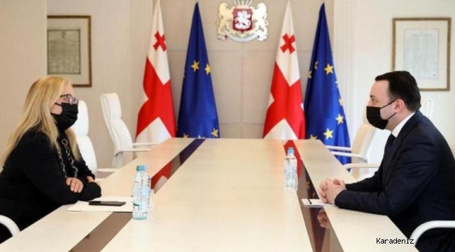 Gürcistan Başbakanı Garibaşvili toprak bütünlüğünü destekleyen Türkiye'ye teşekkür etti