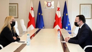 Gürcistan Başbakanı Garibaşvili toprak bütünlüğünü destekleyen Türkiye'ye teşekkür etti