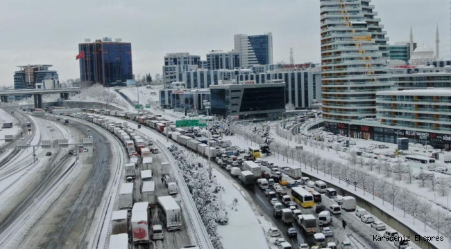 İstanbul'da saat 20.00'den sonra kar yağışı bekleniyor