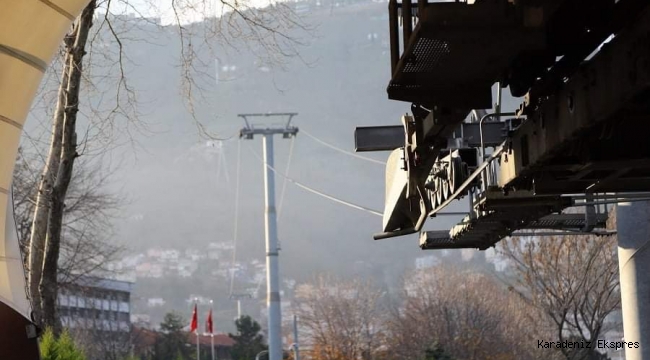 TELEFERİKTE ÇALIŞMALAR BAŞLADI