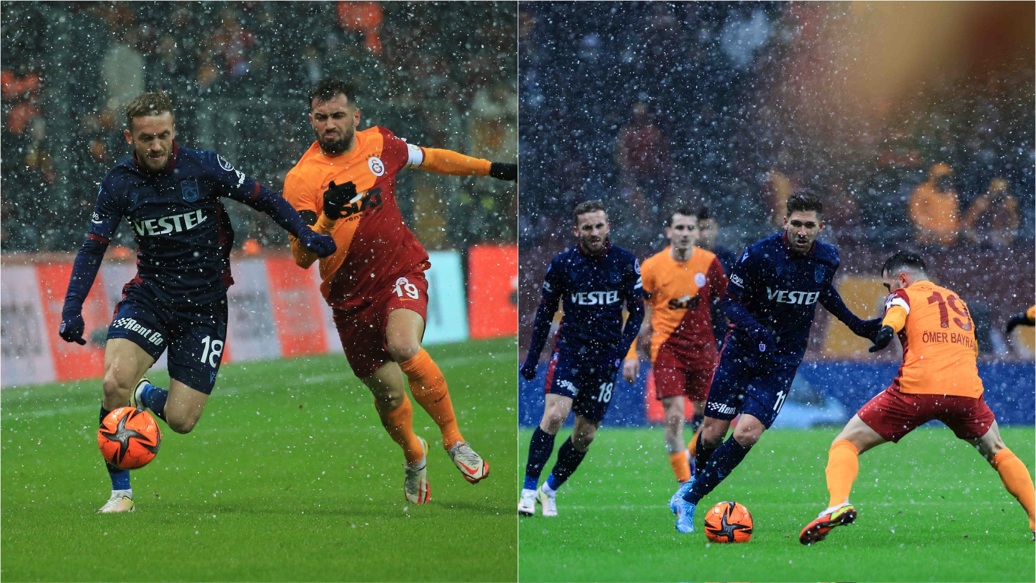 Trabzonspor'un Galatasaray Galibiyetinin Resimlere yansıması.. 