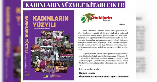 40 Kadının kaleminden “Kadınların Yüzyılı” Kitabı çıktı!
