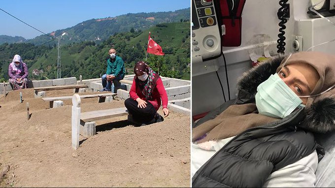 Koronavirüsten 8 akrabasını kaybeden Şenay da hayatını kaybetti