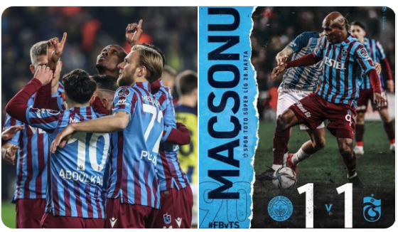 DEV MAÇ 1-1 BERABERE BİTTİ