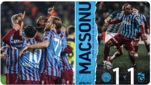 DEV MAÇ 1-1 BERABERE BİTTİ
