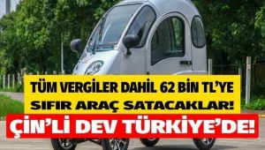 En Ucuz Sıfır Araç Fiyatı 62 Bin TL'ye Düştü... 