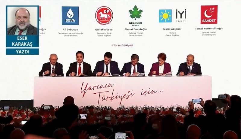 Eser Karakaş: 6 partinin mutabakat metni