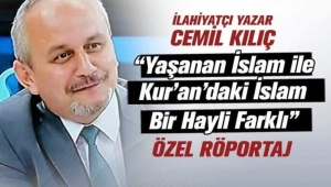 İLAHİYATÇI YAZAR SAYIN CEMİL KILIÇ'IN KALEMİNE SAĞLIK