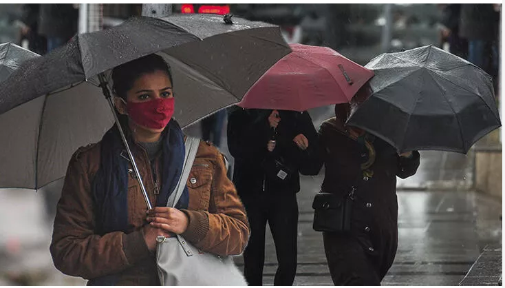 Meteoroloji'den İstanbul için sarı alarm: Sel, su baskını, yıldırım, dolu yağışı