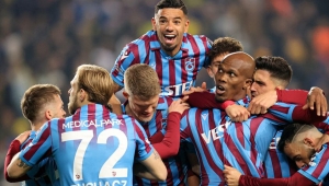 Spor Toto Süper Lig'in lideri Trabzonspor, Avrupa'nın da zirvesinde. ..