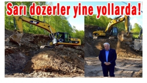  Gölköy - Gürgentepe - Ordu yoluna sarı dozerler girince Memlekette seçim olacağını hemen anlarız biz!... 