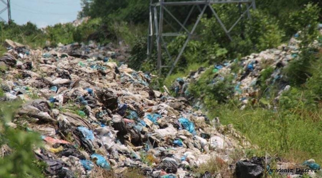 Doğu Karadeniz’de çöpler, taşkınlarla sürüklendiği denizde kirliliğe yol açıyor