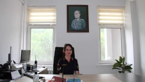 Giresun'un ilk kadın karakol komutanı Yağlıdere ilçesine atandı
