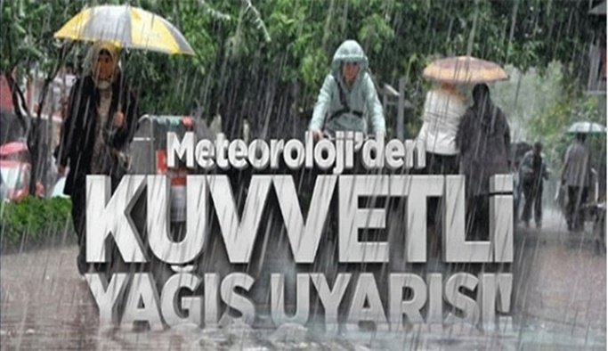Meteorolojik Uyarı ! Batı Karadeniz ile Samsun ve Ordu'da Yerel Kuvvetli Yağış Bekleniyor!