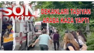 ORDU'DA DEKANLAR KAZA YAPTI: ÖLÜ VE YARALILAR VAR 