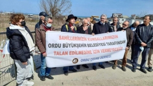 Ordu'da deniz dolgusu projesinde 