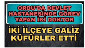 Doktorların sosyal medya hesabından ettiği küfürler iki ilçede infial yarattı