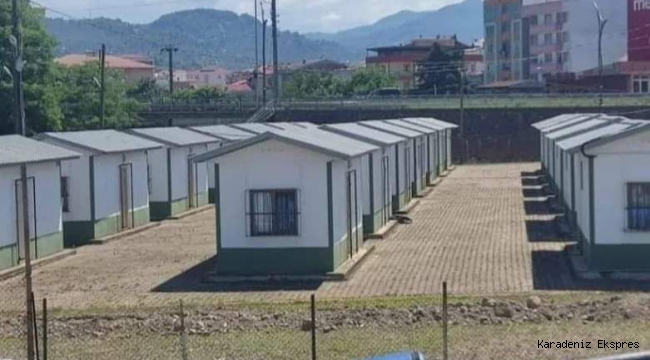 Giresun’da mevsimlik tarım işçilerinin geçici konaklaması için herşey hazır