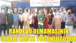 Ordu'da doktorlar iş bıraktı!