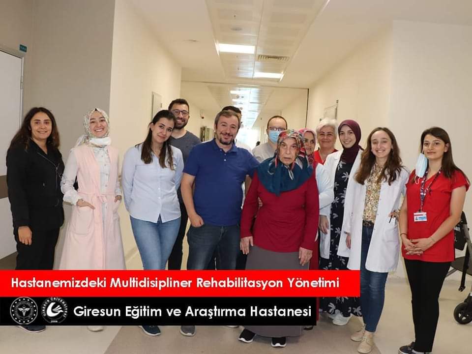 Teşekkürler... Giresun Eğitim ve Araştırma Hastanesi Fiziksel Tıp ve Rehabilitasyon Servisine... 