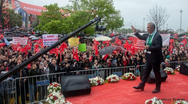 GİRESUN'DA YAĞMUR ENGEL OLMADI!