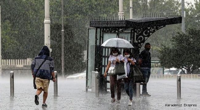 Meteoroloji'den çok sayıda kent için kuvvetli yağış uyarısı