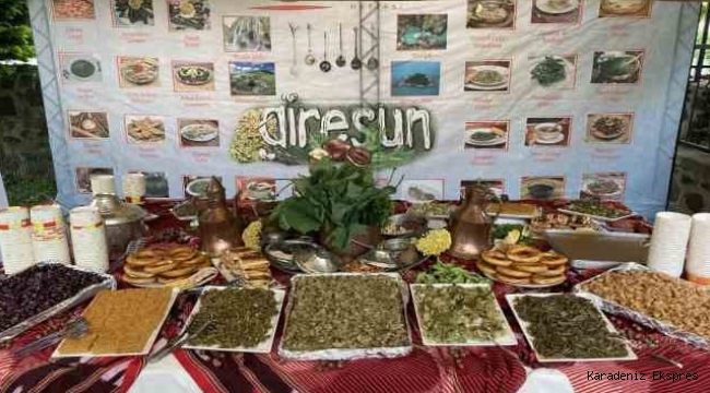 Giresun'da yöresel ürünler yemek yarışması yapıldı