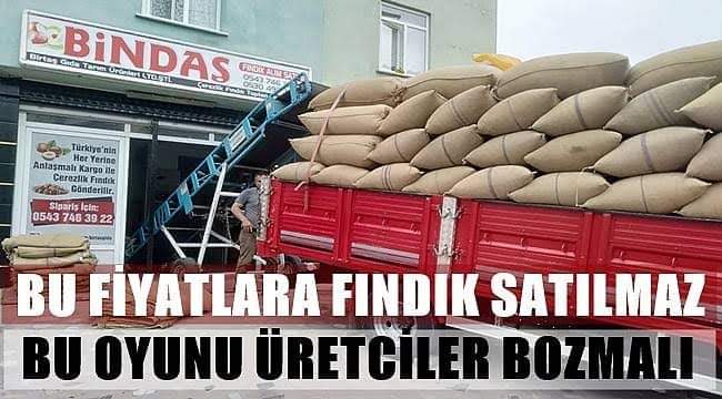 İhtiyacınız Dışında Gram Fındık Satmayın 