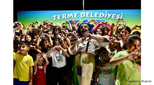 Termeli Çocuklar Açık Hava Yaz Etkinlikleri Kapsamında Çerçevesinde Düzenlediği Çocuk Şenliği Büyük İlgi Gördü.