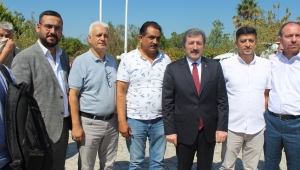 VALİ ORHAN TAVLI BASIN MENSUPLARIYLA BULUŞTU