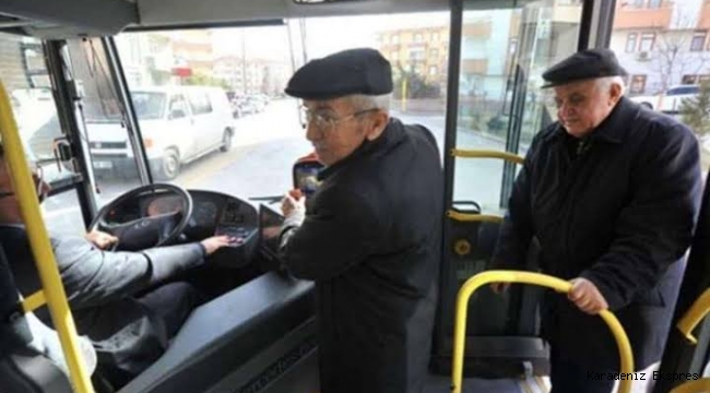 BELEDİYE OTOBÜSLERİNDE; 65 YAŞ ÜSTÜ TARTIŞMASI