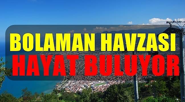 BOLAMAN HAVZASI PROJESİ HAYAT BULUYOR 