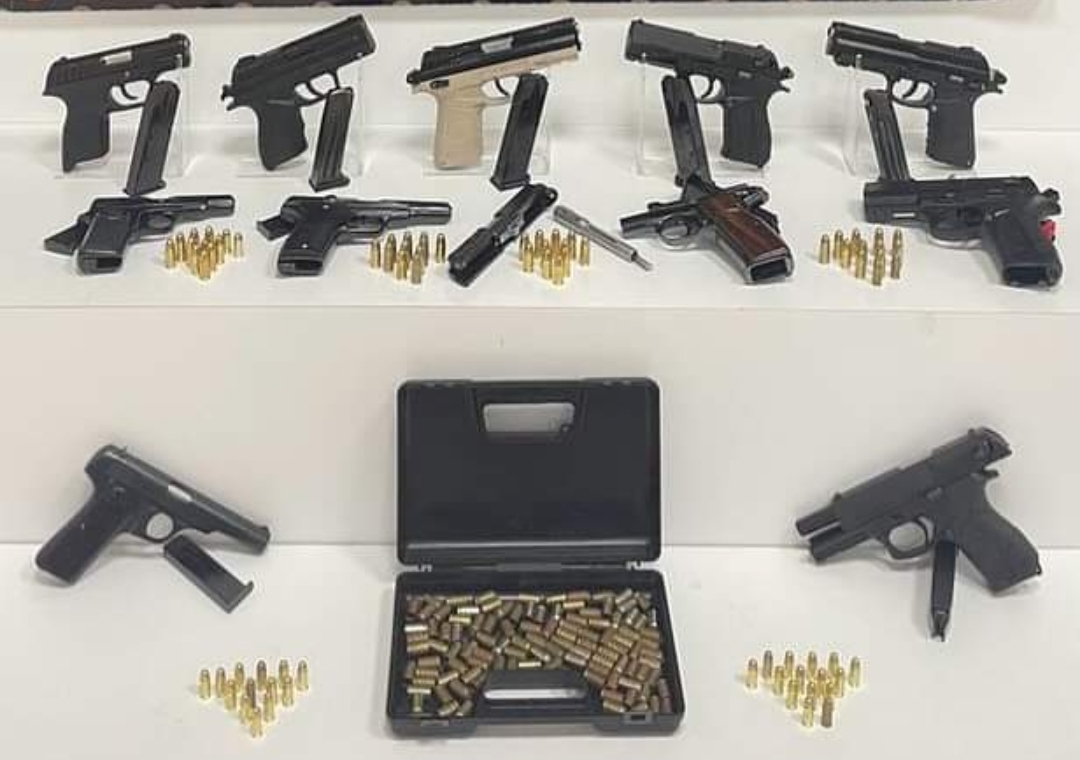 Ordu’da Bir Kişinin Evinde Yakalanan 10 Tabanca ve Malzemeler Cephaneliği Aratmıyor