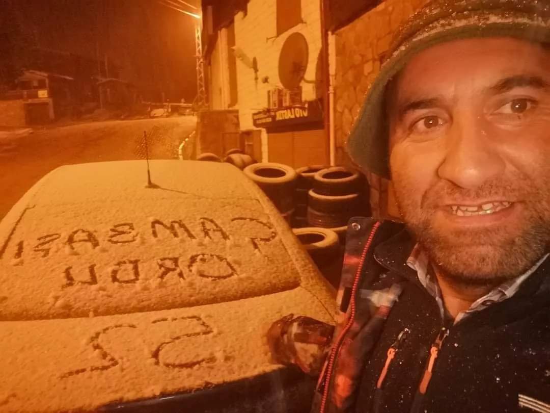 ORDU'DA KAR YAĞIŞI BAŞLADI