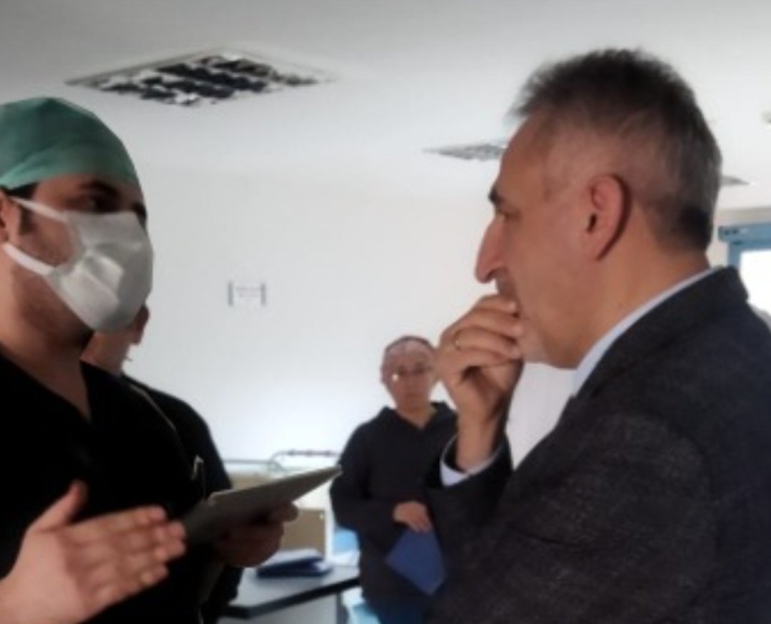 Adıgüzel'den yaralı Ordulu askerimize ziyaret