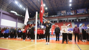 ORDU’DA OKULSPORLARI VOLEYBOL HEYECANI BAŞLADI 