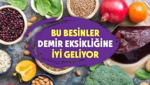 BU BESİNLER DEMİR EKSİKLİĞİNE İYİ GELİYOR