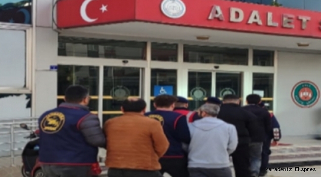 ORDU DA KABLO ÇALAN 4 KİŞİ TUTUKLANDI