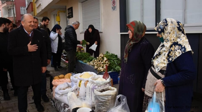 BAŞKAN TAVLI'DAN ATATÜRK MAHALLESİ'NE KAPALI PAZAR MÜJDESİ