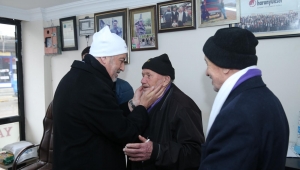 ENVER YILMAZ'A ÇAYBAŞI VE İKİZCE'DE SEVGİ SELİ 