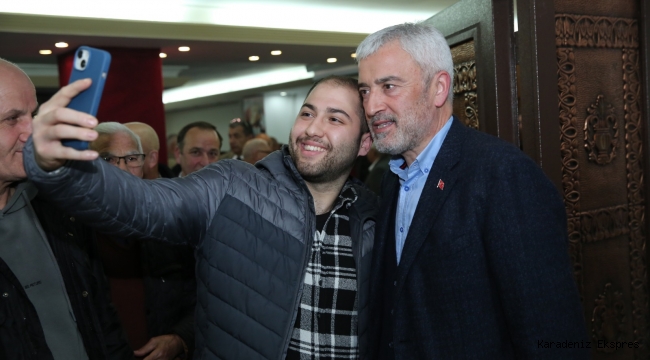 ENVER YILMAZ ŞOFÖR ESNAFIYLA BULUŞTU... ORDU 5 YILDA GERİYE GİTTİ SORUNLARI TEK TEK ÇÖZECEĞİZ