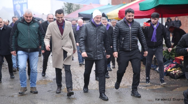 GÖLKÖY'DE ENVER YILMAZ RÜZGARI ESİYOR