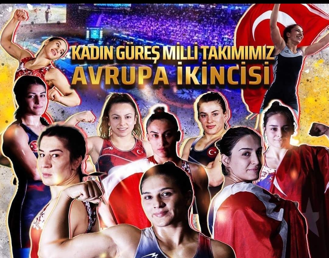 Kadınlar Güreş Milli Takımımız Avrupa İkincisi 
