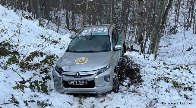 Orman İşletme Müdür Yardımcısı ve 4 personeli yaralandı