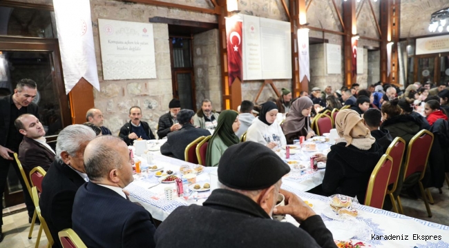  Tokat Gülbahar Hatun İmaretinde ilk iftar