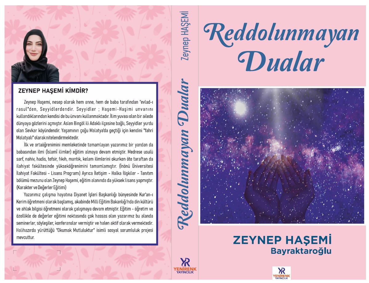 Eğitimci Yazar Zeynep HAŞEMİ'nin iddialı Kitabı