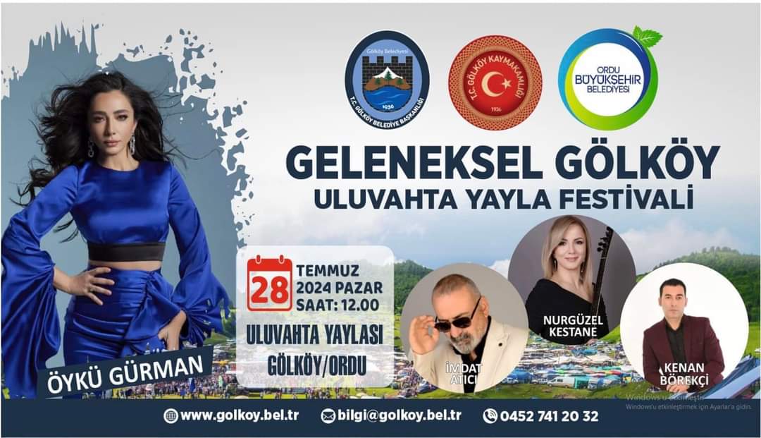 ULUVAHTA VE ÇAMBAŞI'NDA FESTİVAL VAR