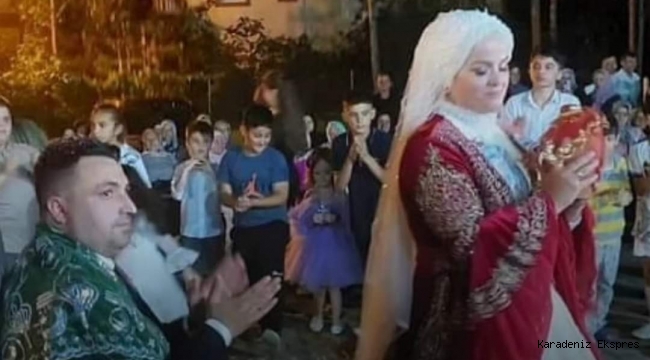 Ordulu Çift 14 Yıl Sonra Düğün Yaptı!